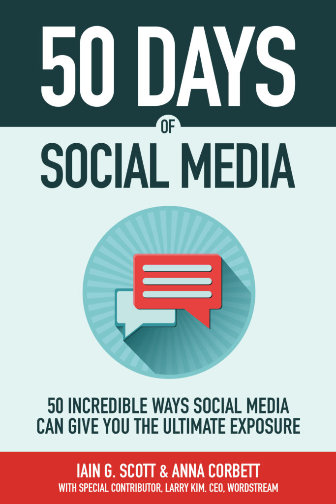 50 Days of Social Media book cover